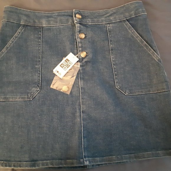 NWT Bonton Jean Skirt MEDIUM - Picture 1 of 7